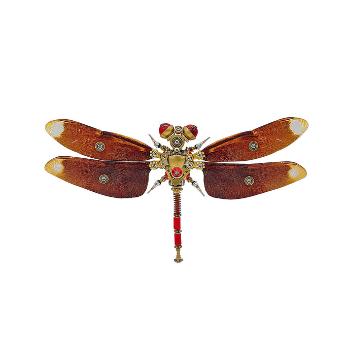 3pcs/set Steampunk Dragonfly 3D Metal Puzzle for Adults