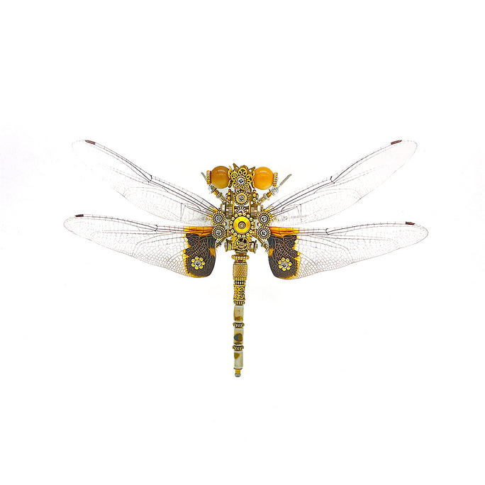 3pcs/set Steampunk Dragonfly 3D Metal Puzzle for Adults