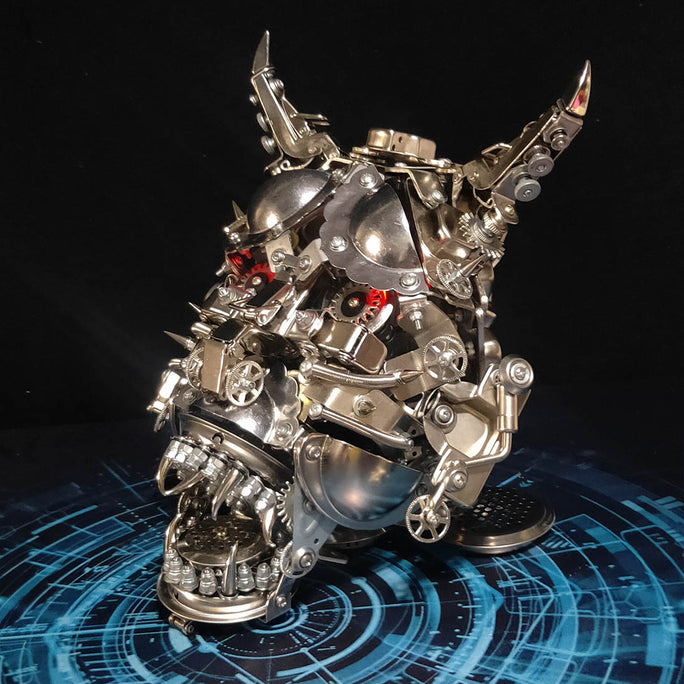 Japanese Hannya Mask 3D DIY Metal Assembly Model Kits 950+PCS Halloween