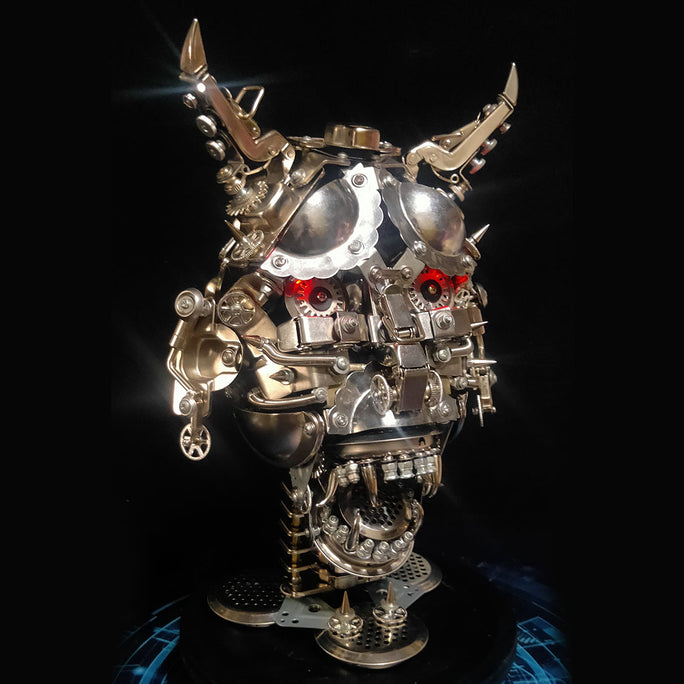 Japanese Hannya Mask 3D DIY Metal Assembly Model Kits 950+PCS Halloween