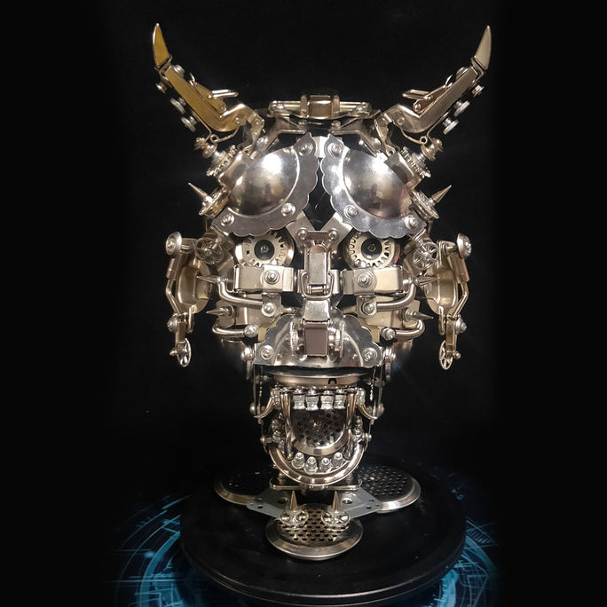 Japanese Hannya Mask 3D DIY Metal Assembly Model Kits 950+PCS Halloween