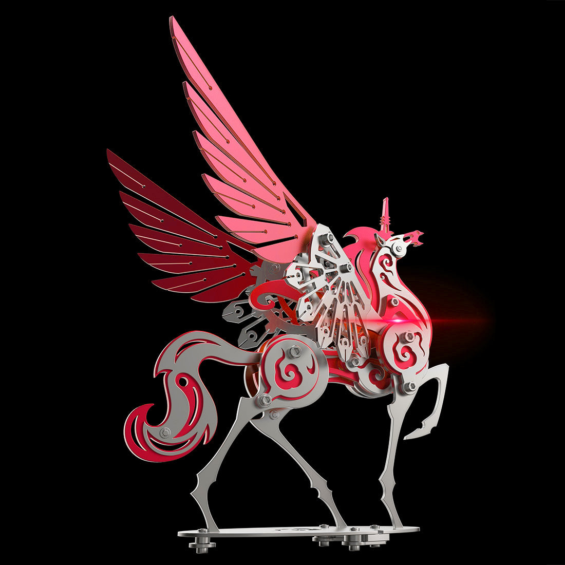 Punk Style Dragon Model With Skeleton Wings 3D DIY Metal Model Kits 1390 Pcs 6 2400x Punk Style Dragon Model With Skeleton Wings 3D DIY Metal Model Kits 1390 Pcs 6 2400x