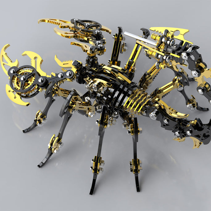 3D DIY Metal Scorpion Kits Mechanical Model Building kits Assembly Toy for Halloween