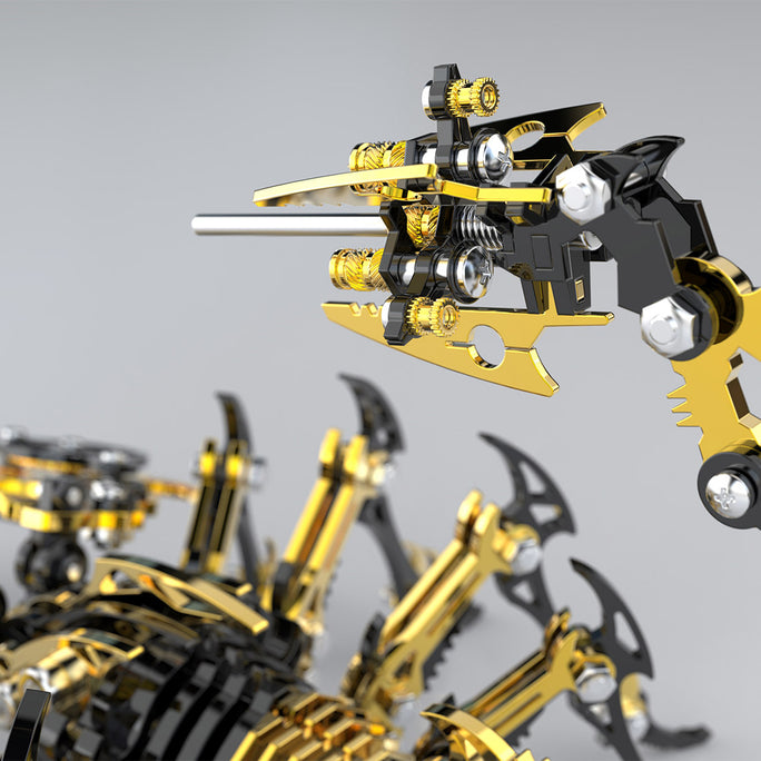 3D DIY Metal Scorpion Kits Mechanical Model Building kits Assembly Toy for Halloween