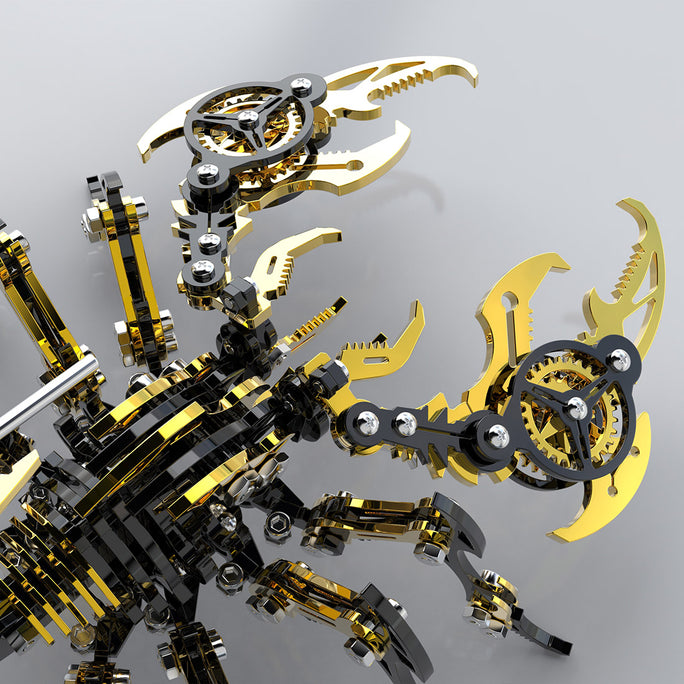 3D DIY Metal Scorpion Kits Mechanical Model Building kits Assembly Toy for Halloween