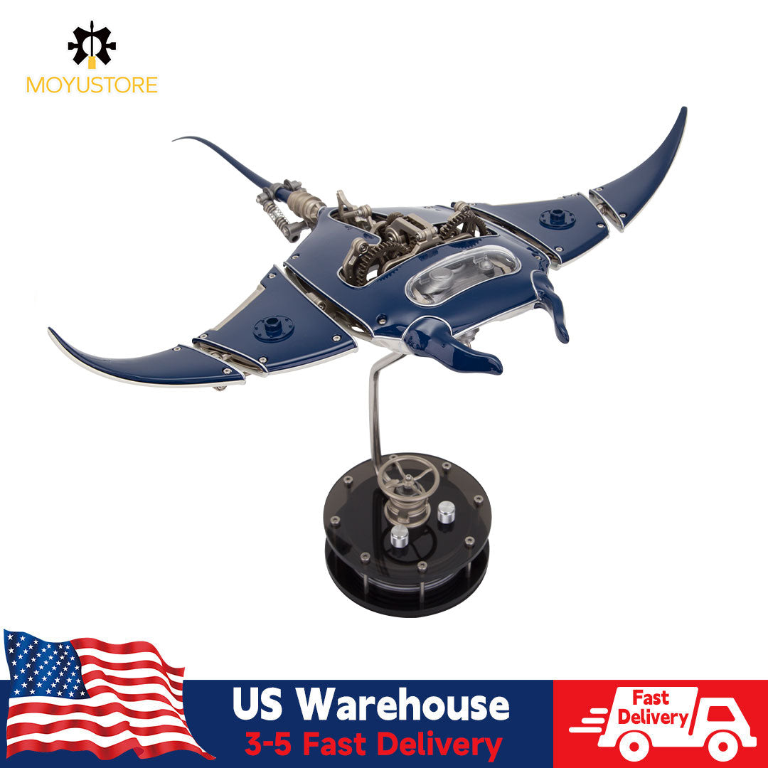 Build Mechanical Mobula Manta Ray Kinetic Sculpture kits Metal Automat Build Mechanical Mobula Manta Ray Kinetic Sculpture kits Metal Automat