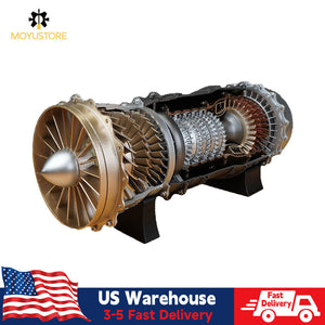 Moyustore 1/20 DIY Assembly Turbofan Frighter WS-15 Engine Model Toys (150+ PCS)