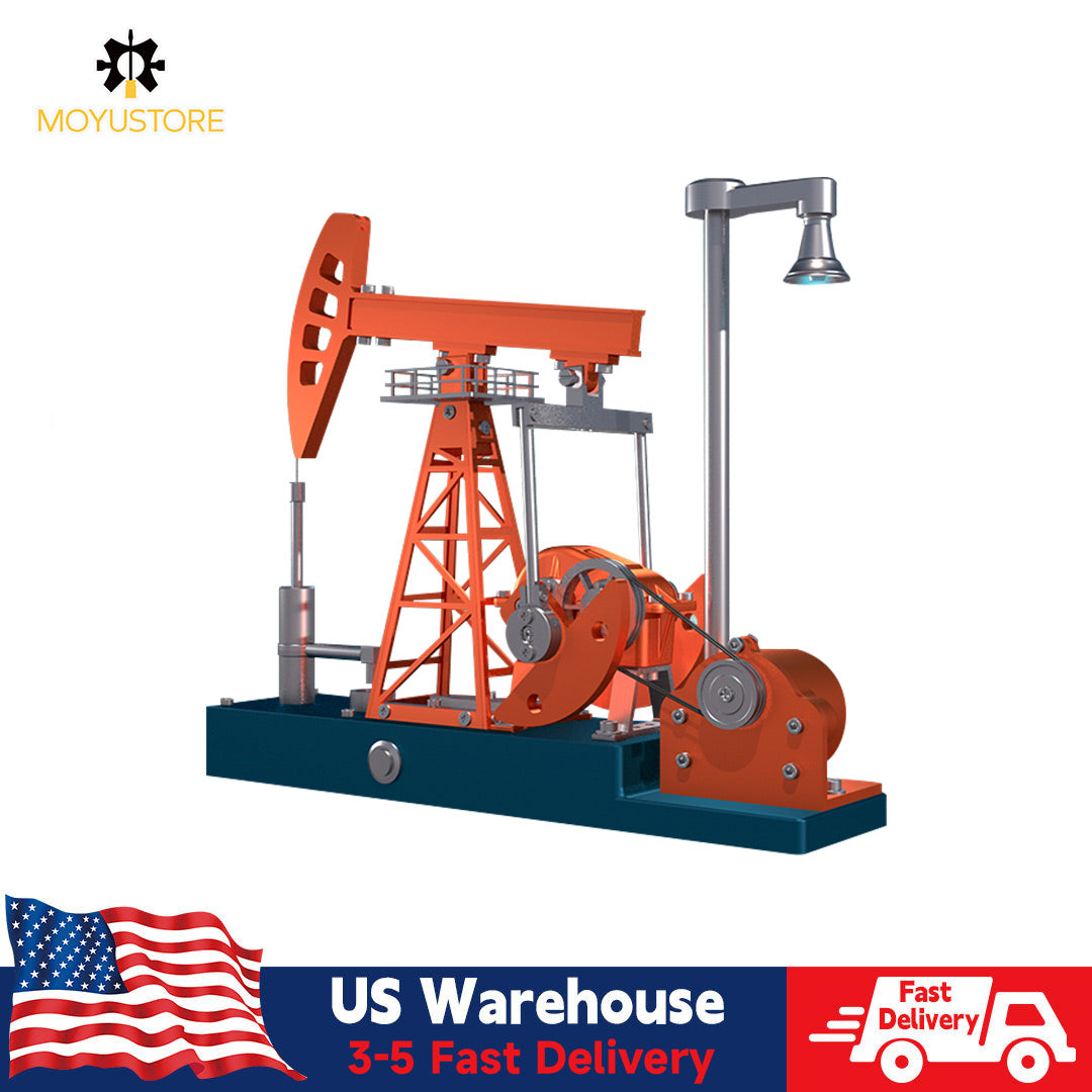 Build a Pumpjack That Works 3D Pumping Unit Model Building Kit 219PCS