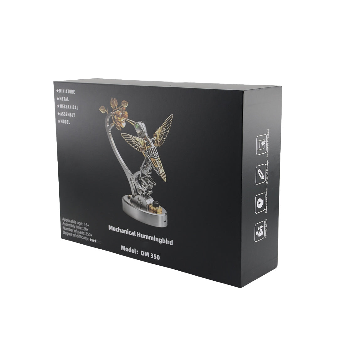 Steampunk Mechanical Bird Metal DIY Model Kit 250+PCS