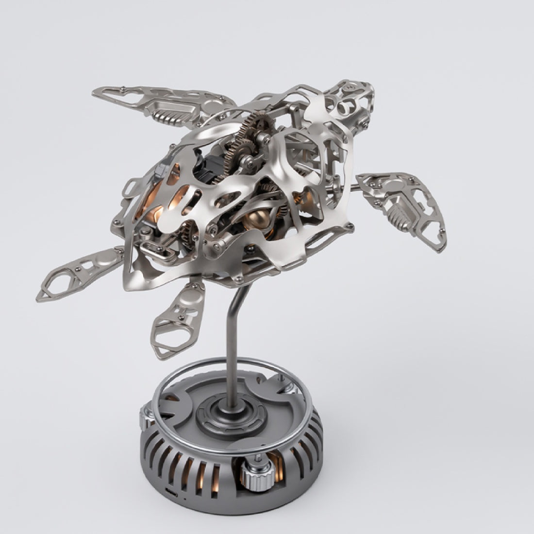 Steampunk Mechanical Turtle Metal DIY Model Kit
