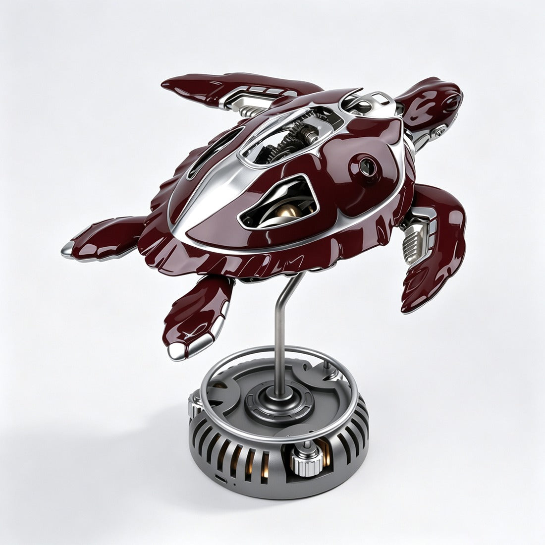 Steampunk Mechanical Turtle Metal DIY Model Kit