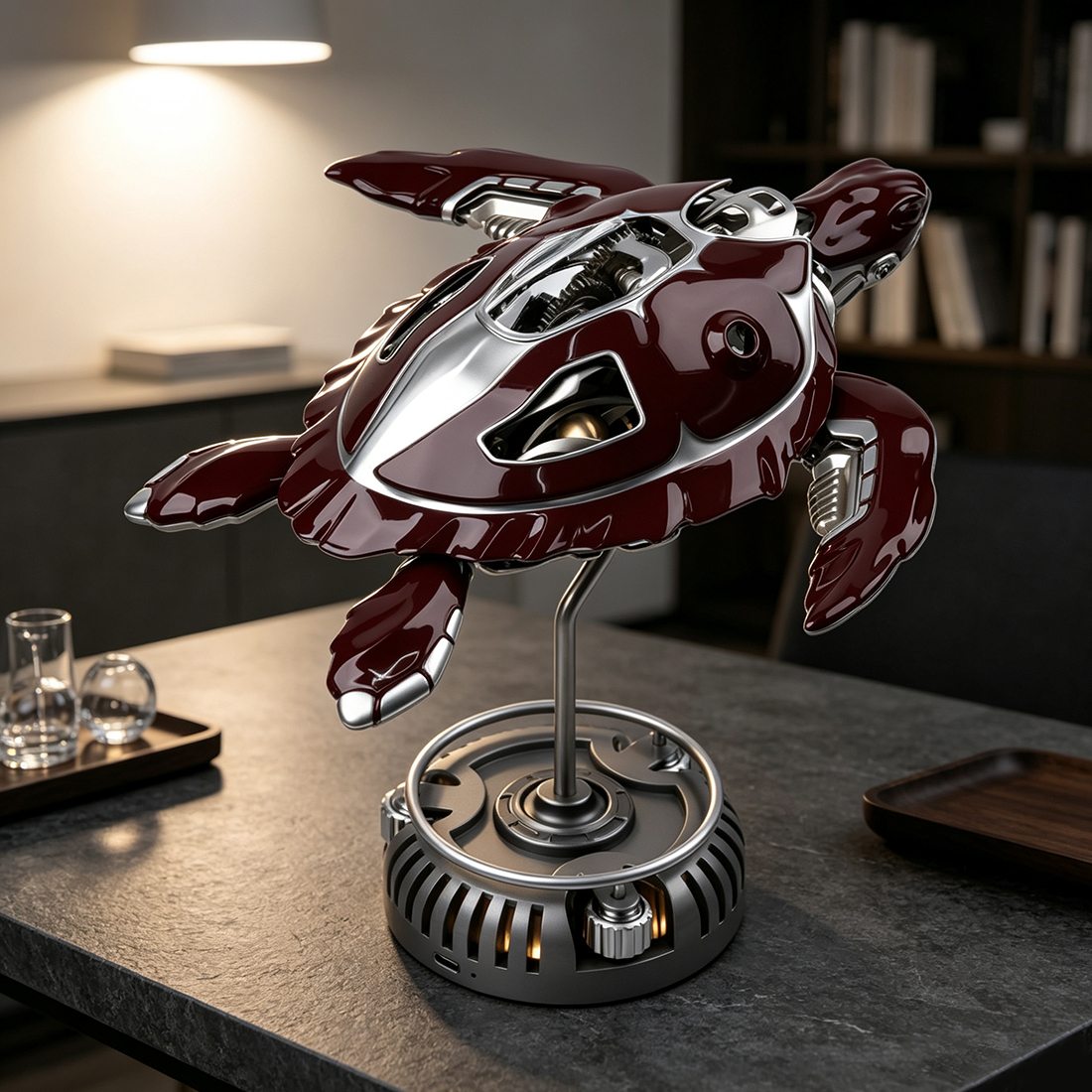 Steampunk Mechanical Turtle Metal DIY Model Kit