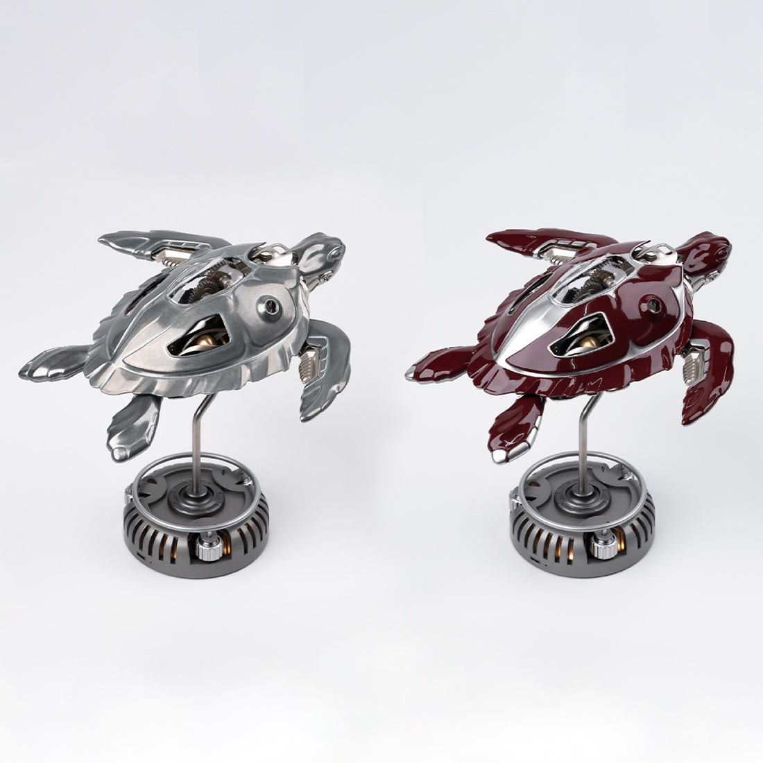 Steampunk Mechanical Turtle Metal DIY Model Kit