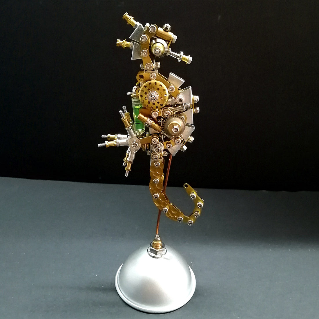 Diy Models 3D DIY Steampunk Miniature Seahorse Metal Model Building Kits