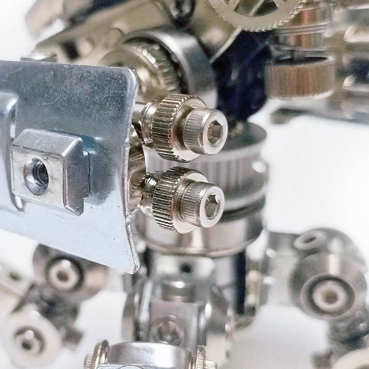 Quadruped Fighting Mecha 3D Metal Model Building Kits 410PCS