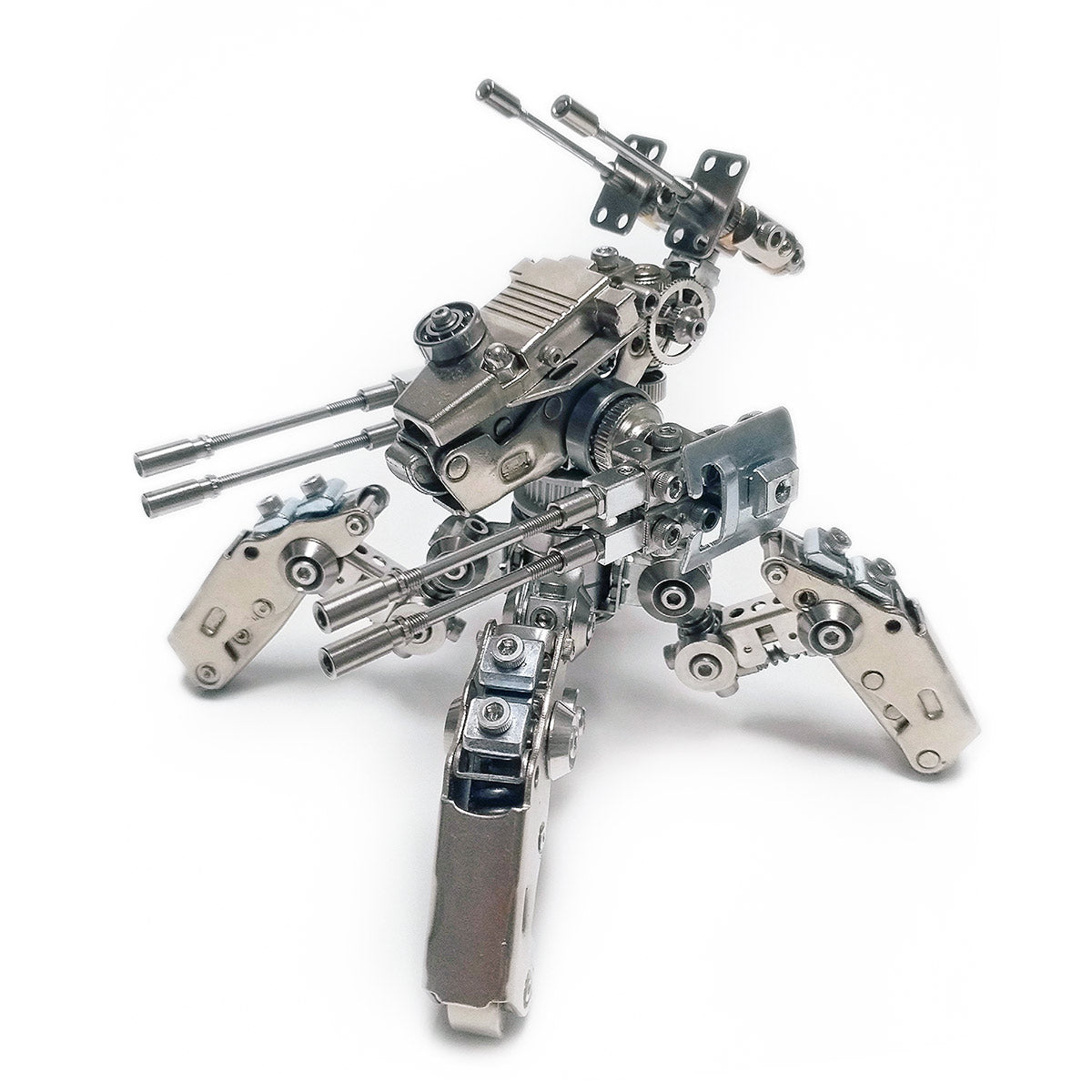 Quadruped Fighting Mecha 3D Metal Model Building Kits 410PCS
