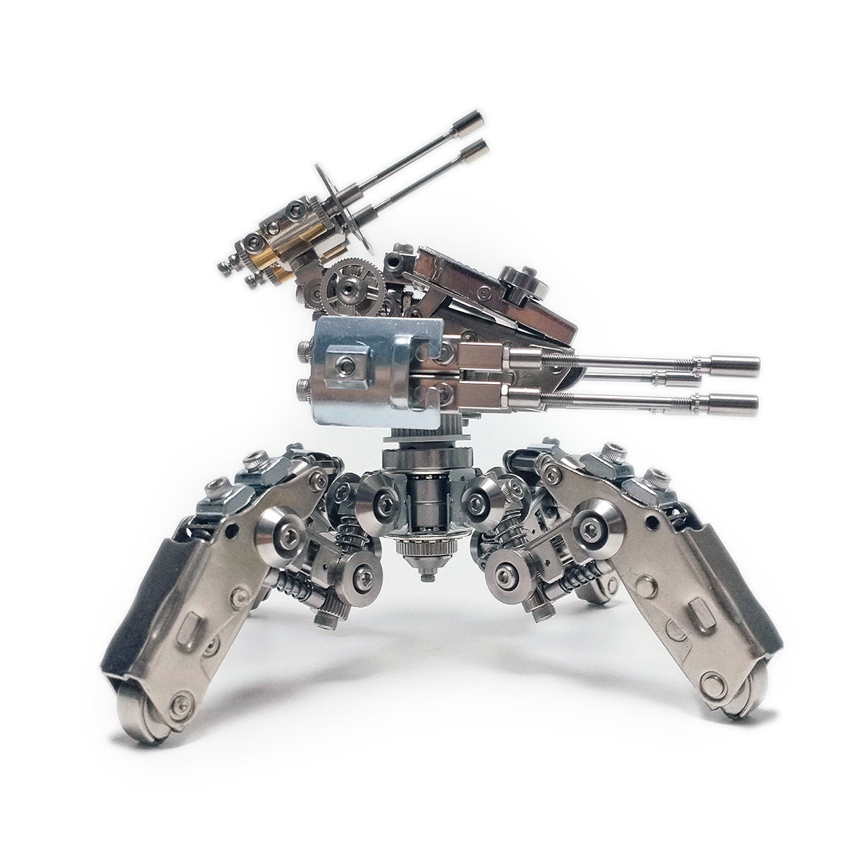 Quadruped Fighting Mecha 3D Metal Model Building Kits 410PCS