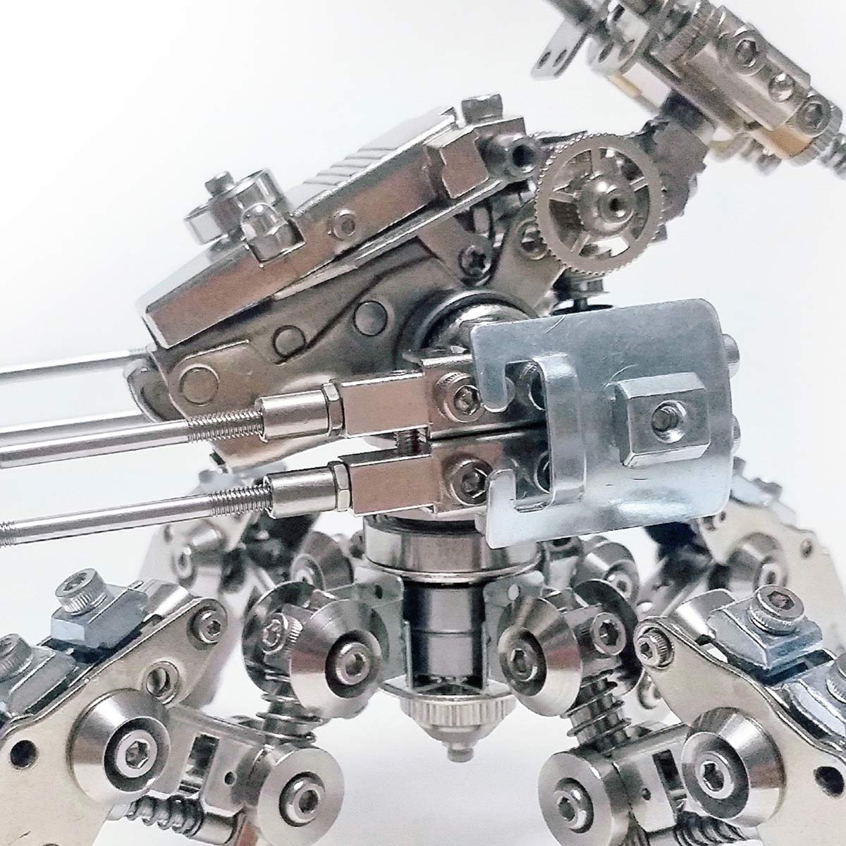 Quadruped Fighting Mecha 3D Metal Model Building Kits 410PCS