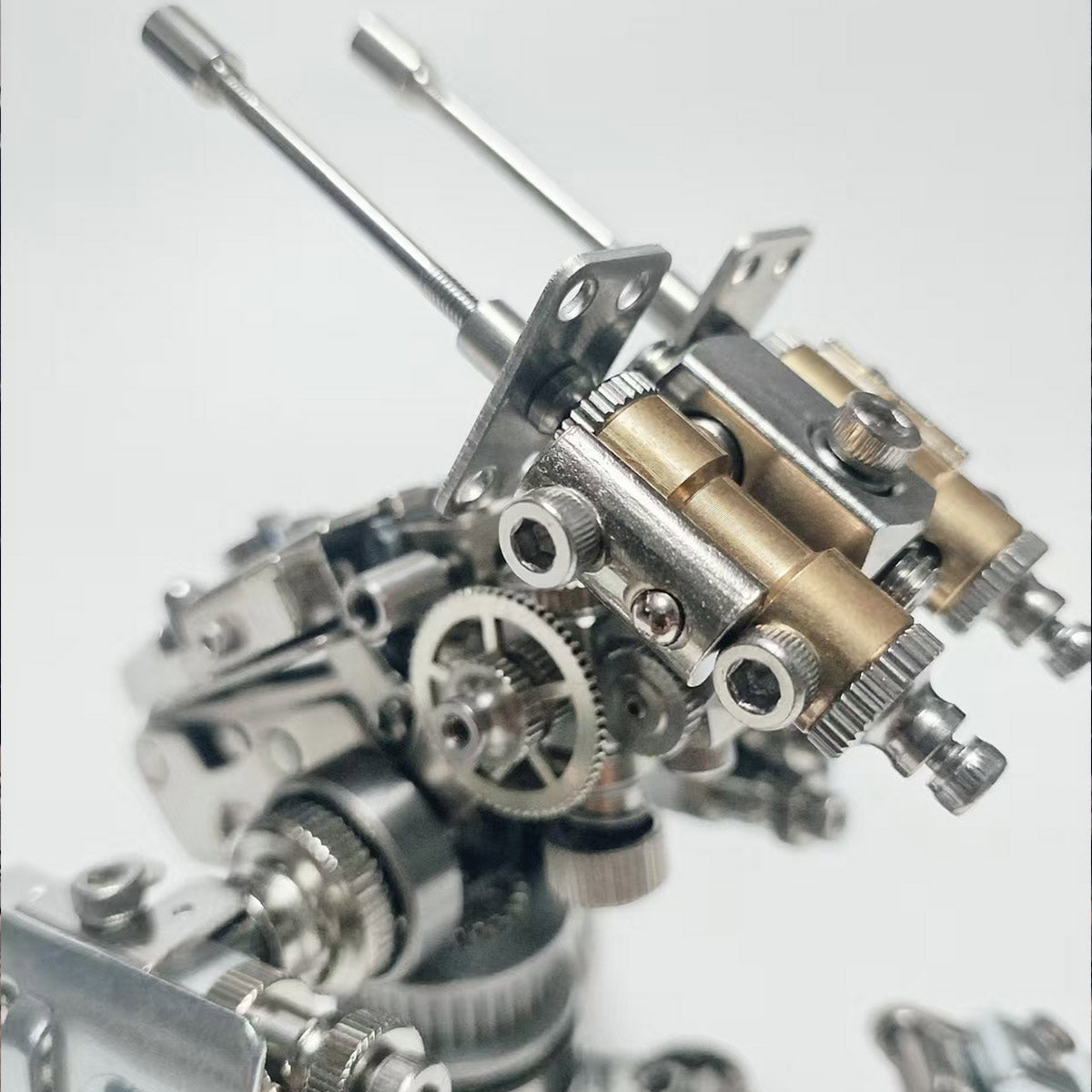 Quadruped Fighting Mecha 3D Metal Model Building Kits 410PCS