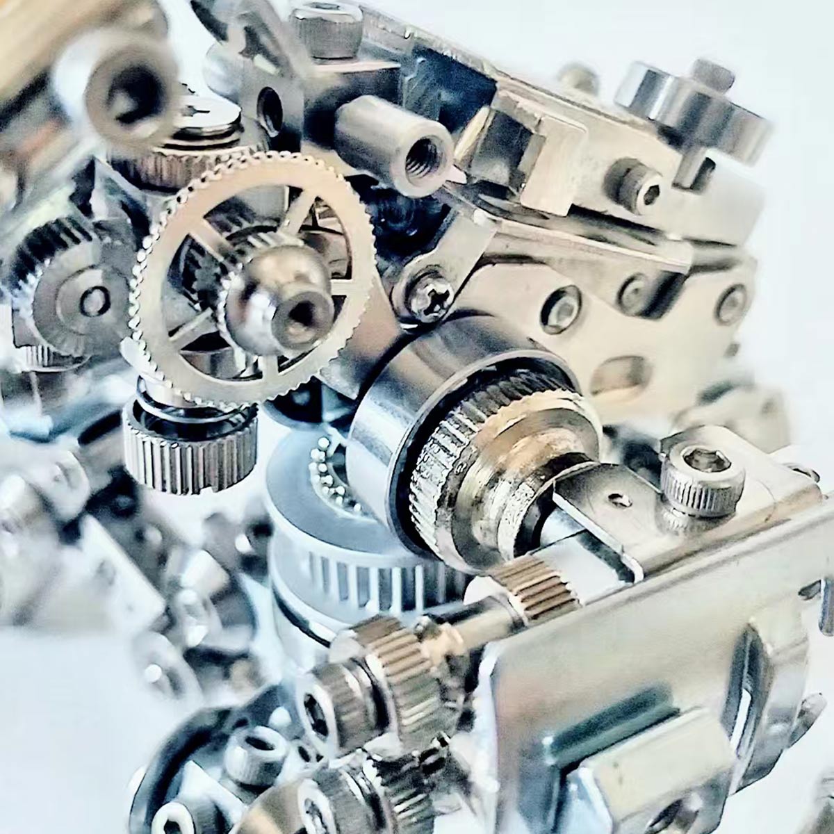 Quadruped Fighting Mecha 3D Metal Model Building Kits 410PCS