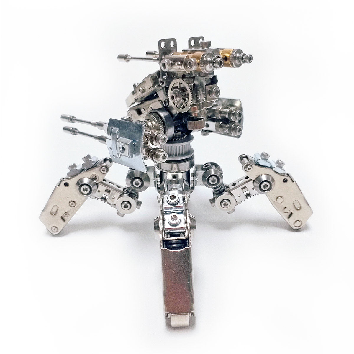 Quadruped Fighting Mecha 3D Metal Model Building Kits 410PCS