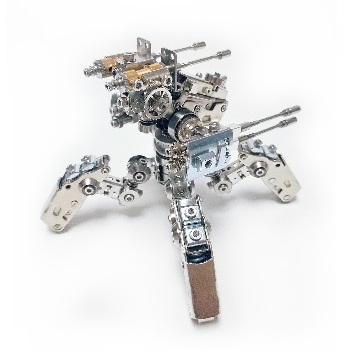 Quadruped Fighting Mecha 3D Metal Model Building Kits 410PCS