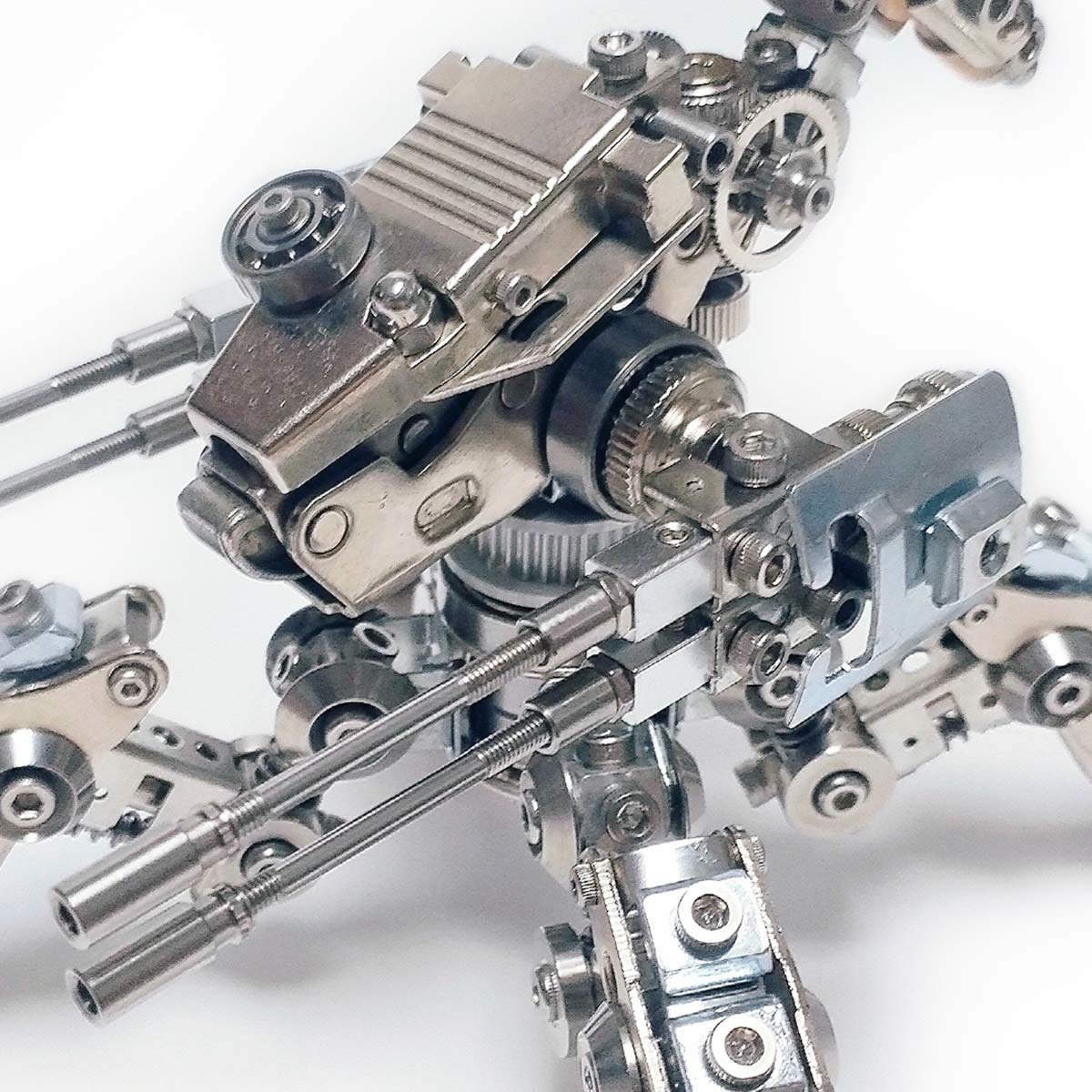 Quadruped Fighting Mecha 3D Metal Model Building Kits 410PCS