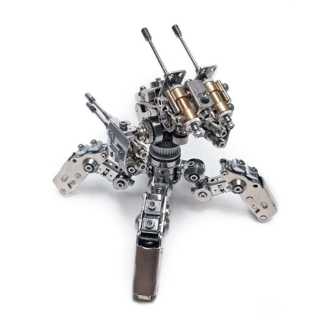 Quadruped Fighting Mecha 3D Metal Model Building Kits 410PCS