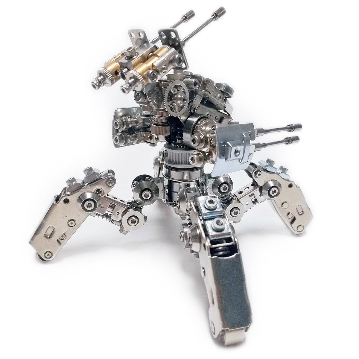 Quadruped Fighting Mecha 3D Metal Model Building Kits 410PCS