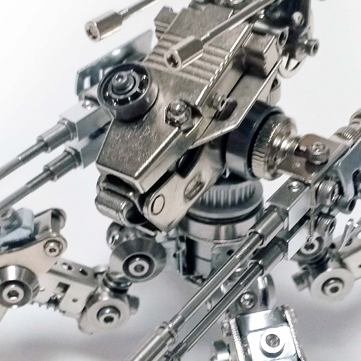 Quadruped Fighting Mecha 3D Metal Model Building Kits 410PCS