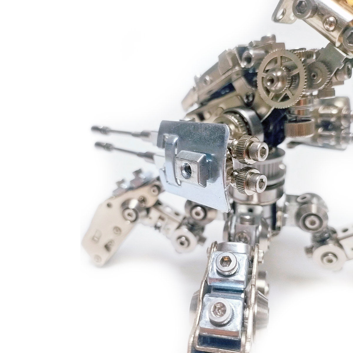 Quadruped Fighting Mecha 3D Metal Model Building Kits 410PCS