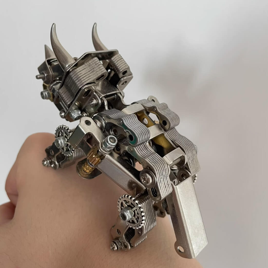 Small Triceratops 3D DIY Metal Model Kits