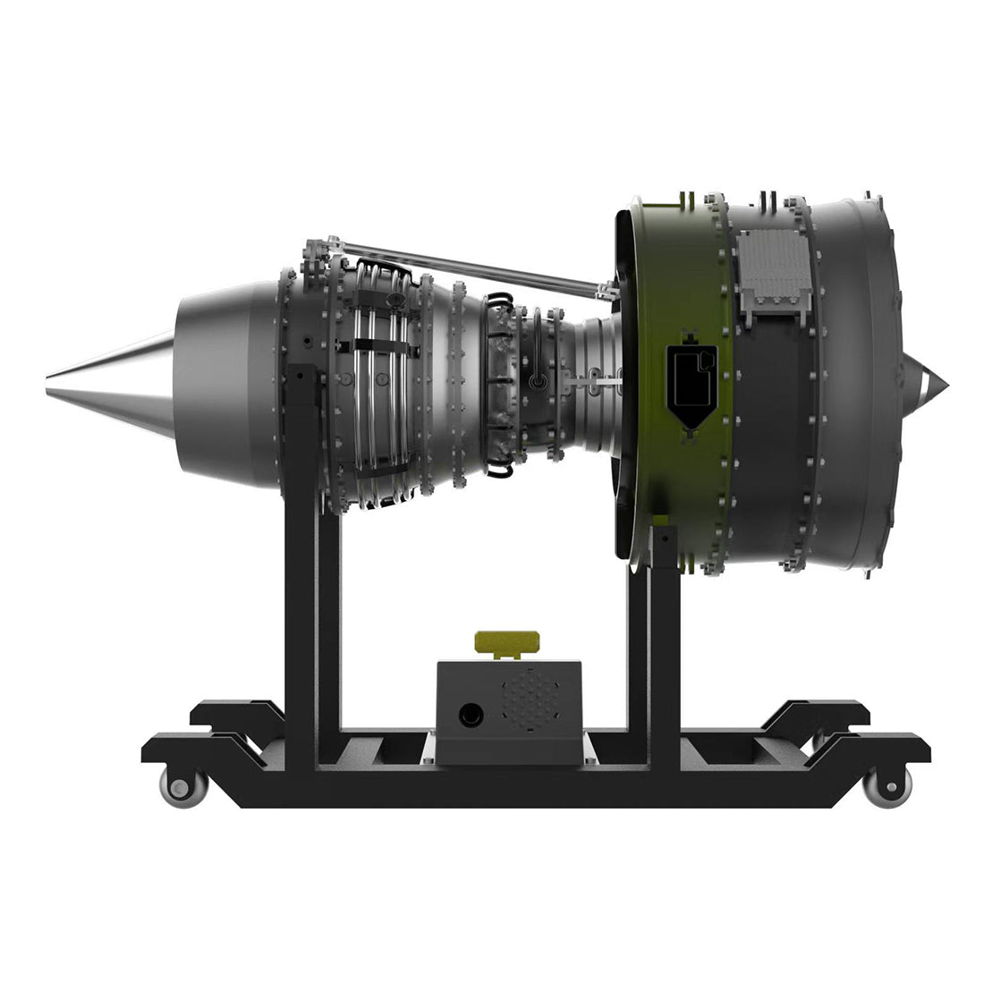 TECHING 1/10 Dual-Spool Turbofan Engine Model Kits That Runs Mechanica