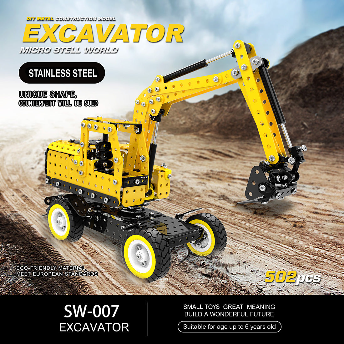 Metal online building toys