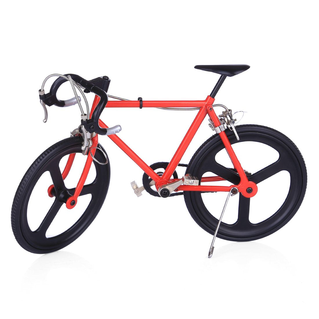 Metallic Bike Model Metal DIY Racing Bike Cycling Bicycle Sports Assembly Model Kit