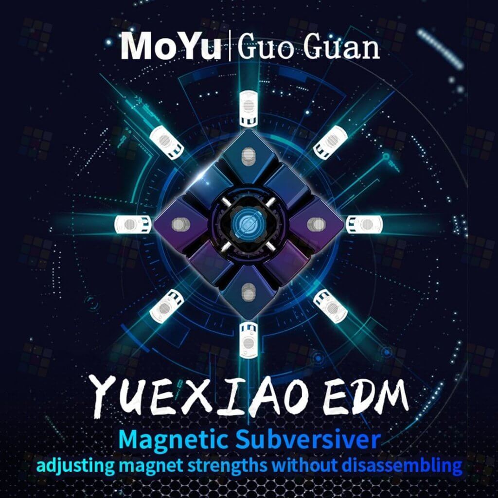 MoYu Guoguan Yuexiao EDM 3x3x3 M Magic Cube - Magnetic Version