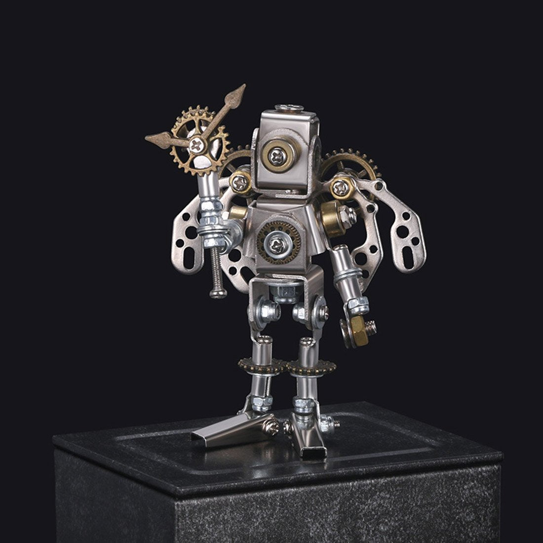 DIY Assembly 3D Metal Mechanical Saints Blind Box Puzzle Model Kit