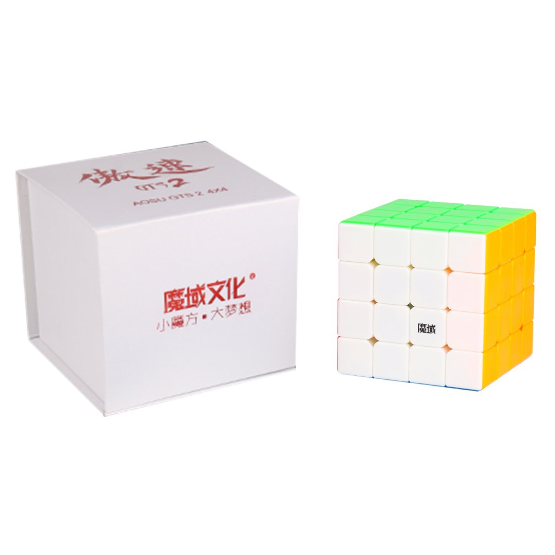 Yj8267 Moyu Aosu Gts2 Magic Cube 4X4 Stickerless