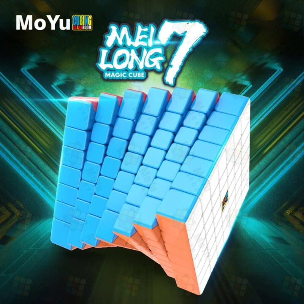 MF8864 Cubing Classroom Stickerless MeiLong7 7x7x7 Magic Cube
