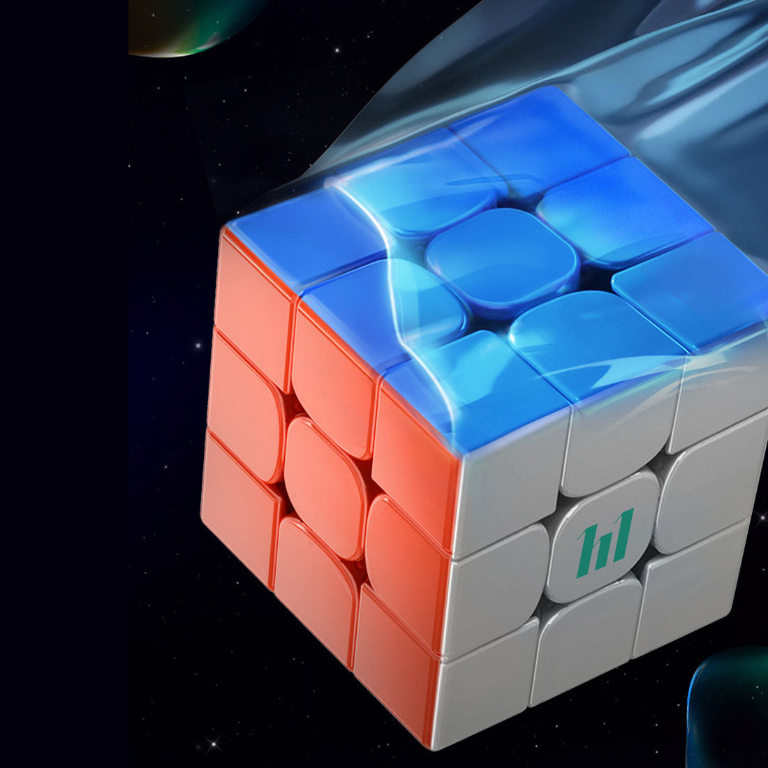 MoYu huangmeng YS3M 3x3 Maglev Magic Cube (Stickerless)