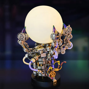 Moyustore 1000+PCS Dragon Claw Lamp Lantern DIY Metal Model Kits