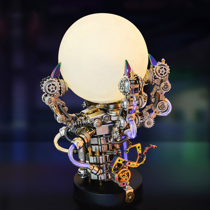 Moyustore 1000+PCS Dragon Claw Lamp Lantern DIY Metal Model Kits