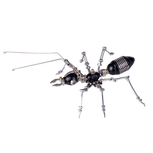 Moyustore 100Pcs+ Premium Series Metal Worker Ant DIY 3D Model Building Kits Assembly Insect