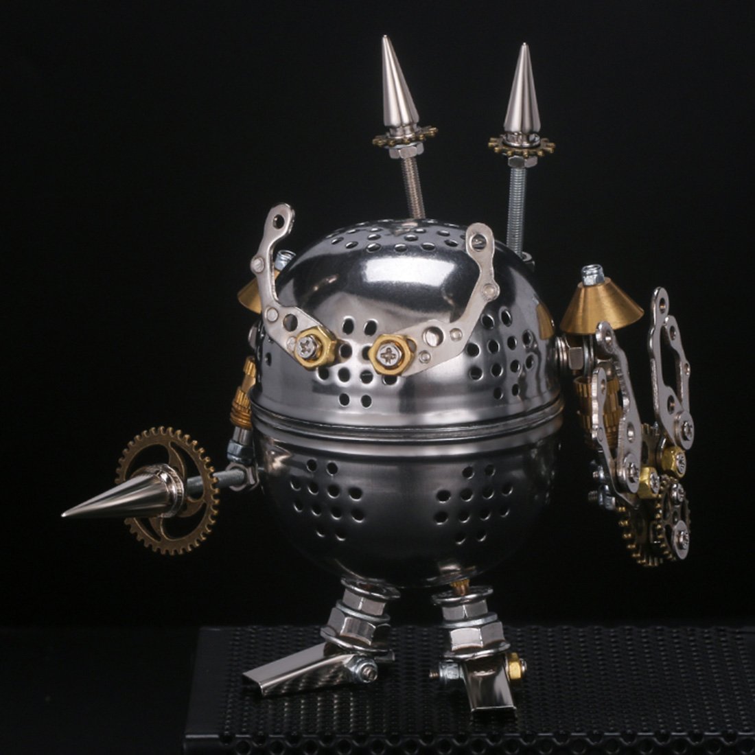 139+Pcs Pocket Size Mecha Soldier Figure DIY Metal 3D Assembly Mechanical Model Kit