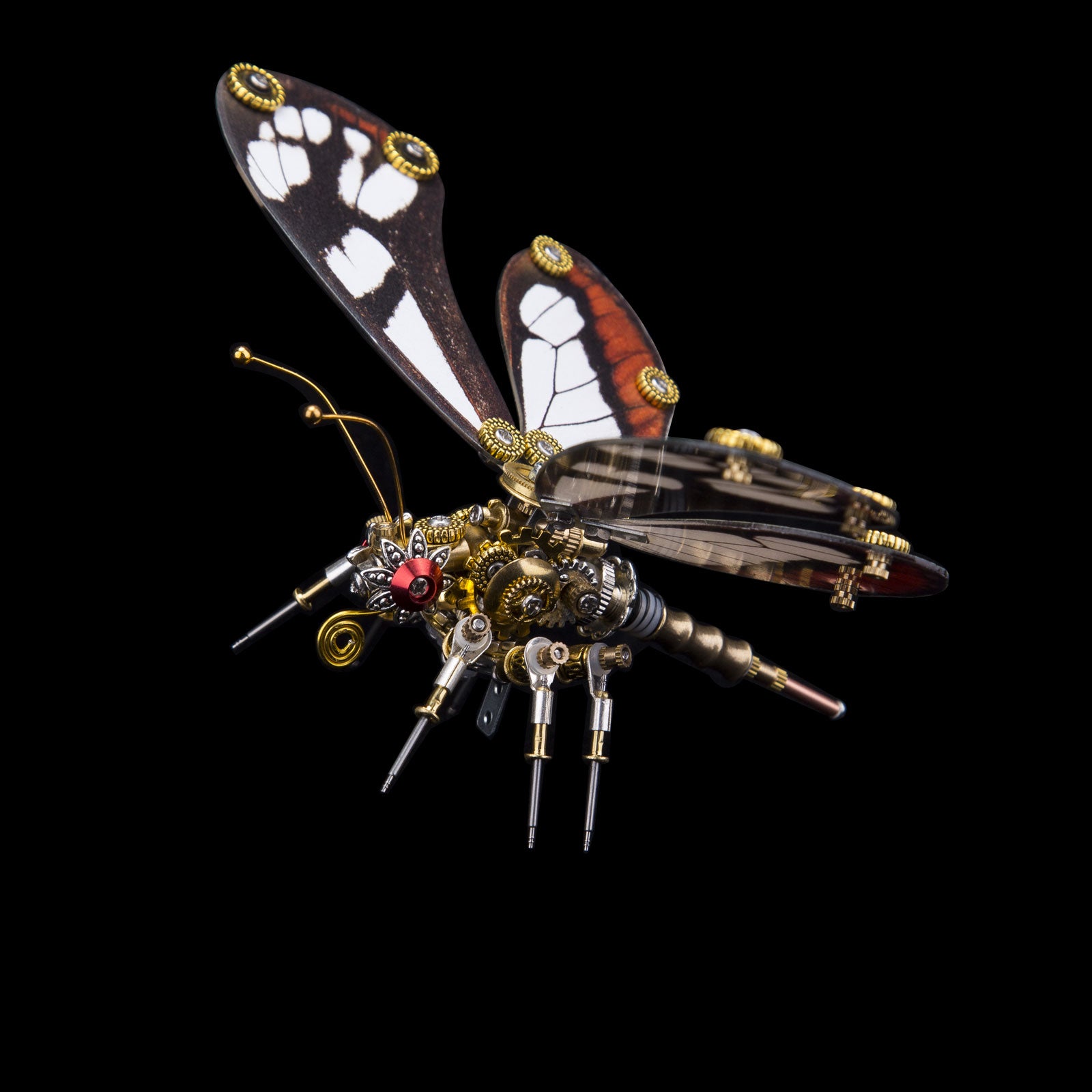 150PCS+ Steampunk Brush-footed Butterfly 3D Metal Model Kits Greta Oto