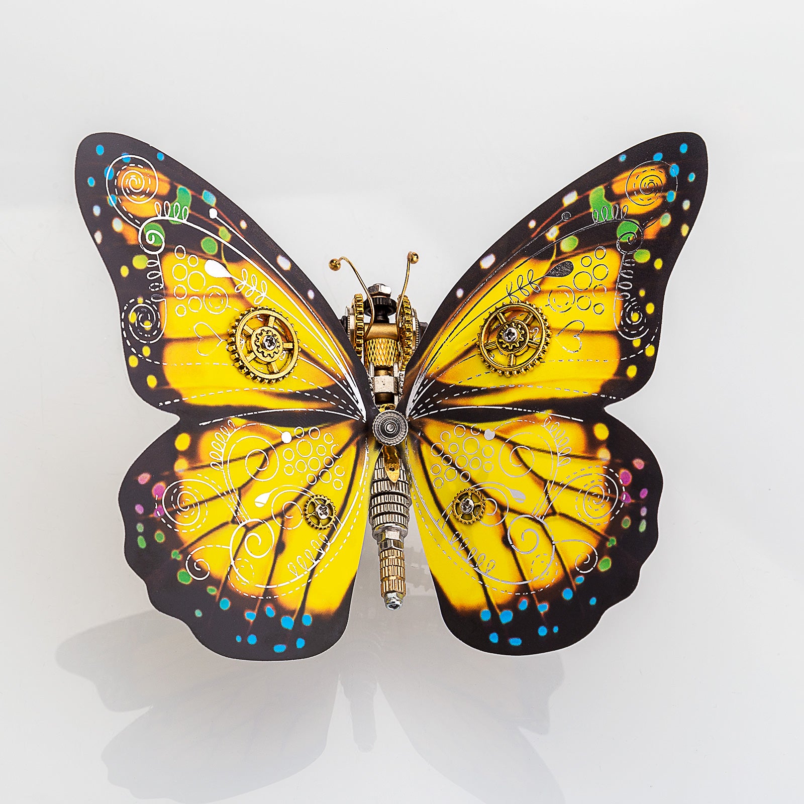 150Pcs Monarch Butterfly Steampunk Assembly Model