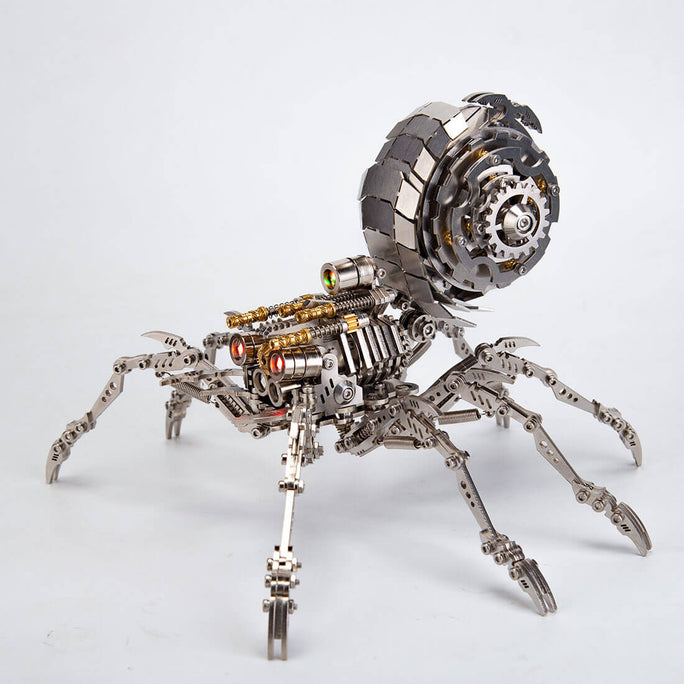 203PCS DIY Mini Jumping Spider 3D Metal Puzzle Model for Adults