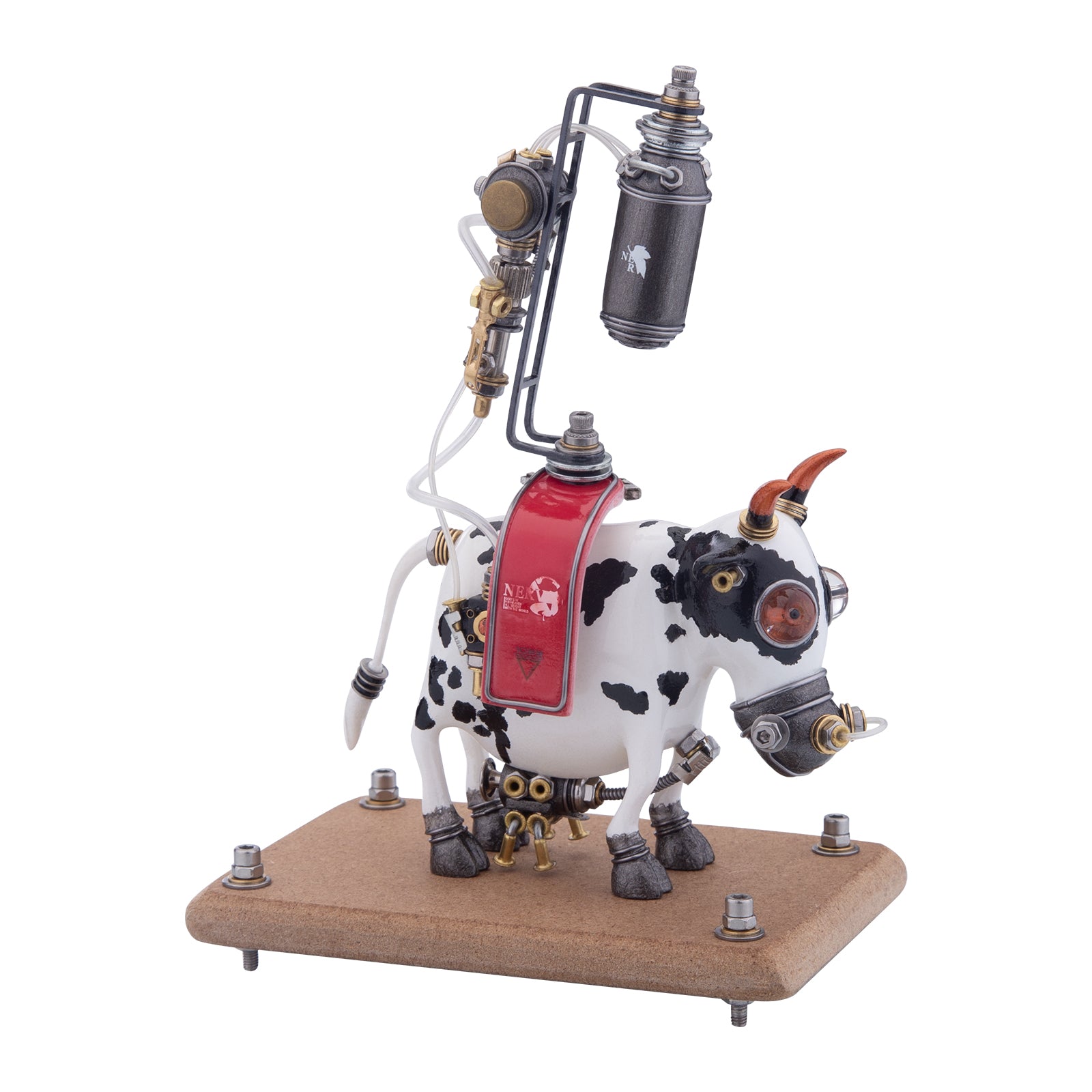 22 Century Steampunk Mechanical Cow