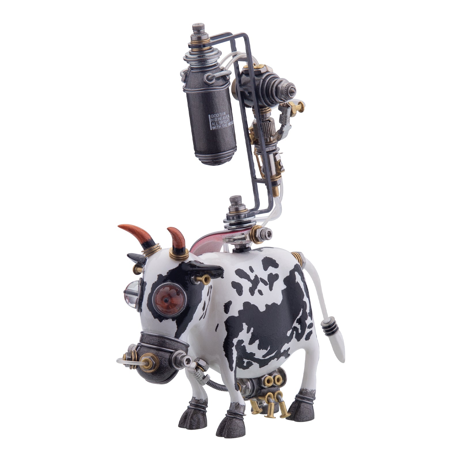 22 Century Steampunk Mechanical Cow