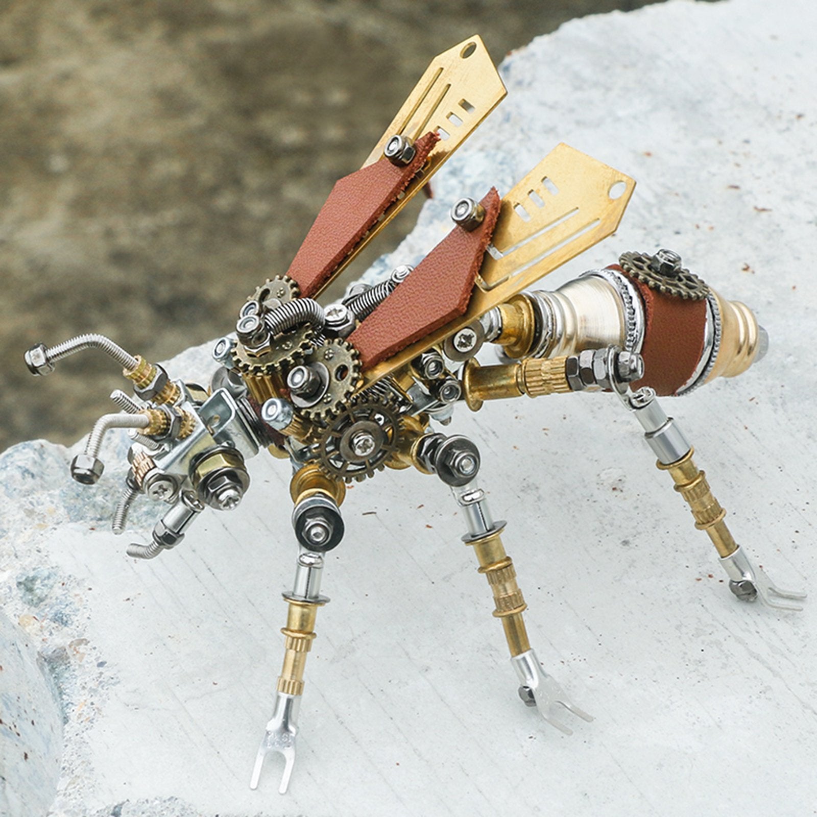 Metal Insect Project 290Pcs Metal Mosquito Insect 3D DIY Mechanical Assembly Model Kit